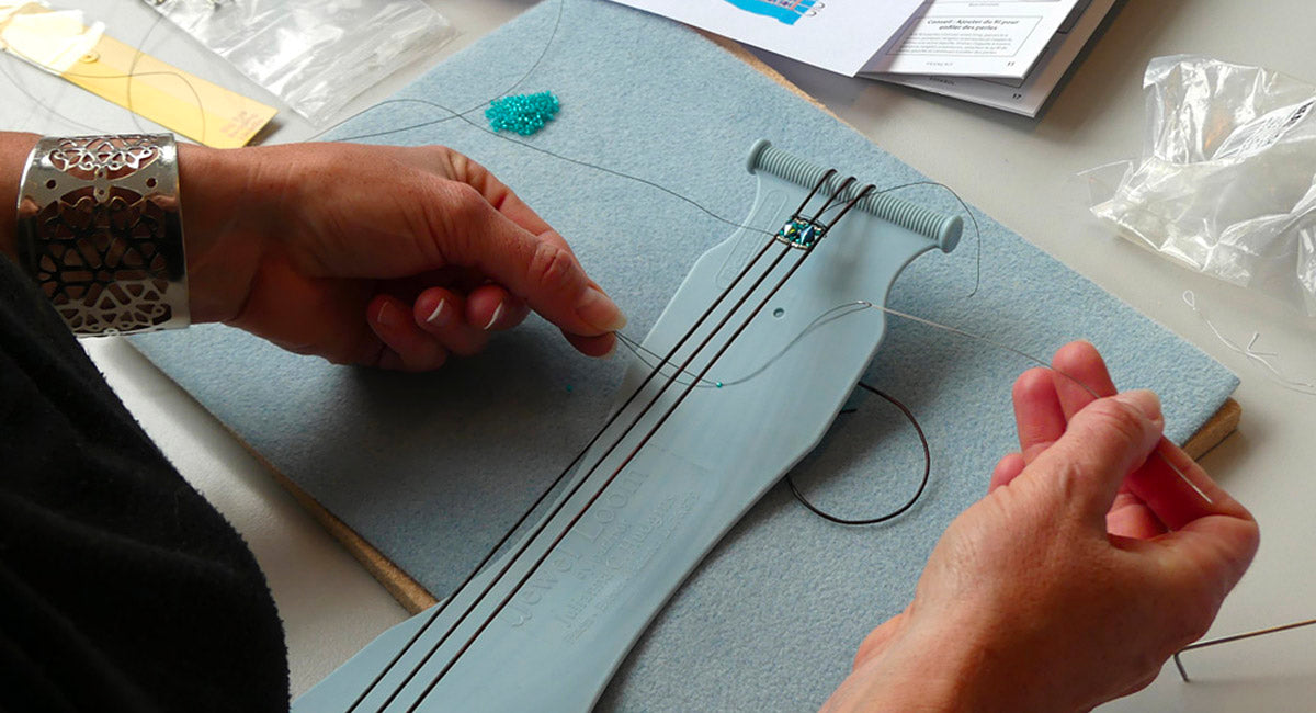 À la découverte du tissage de perles