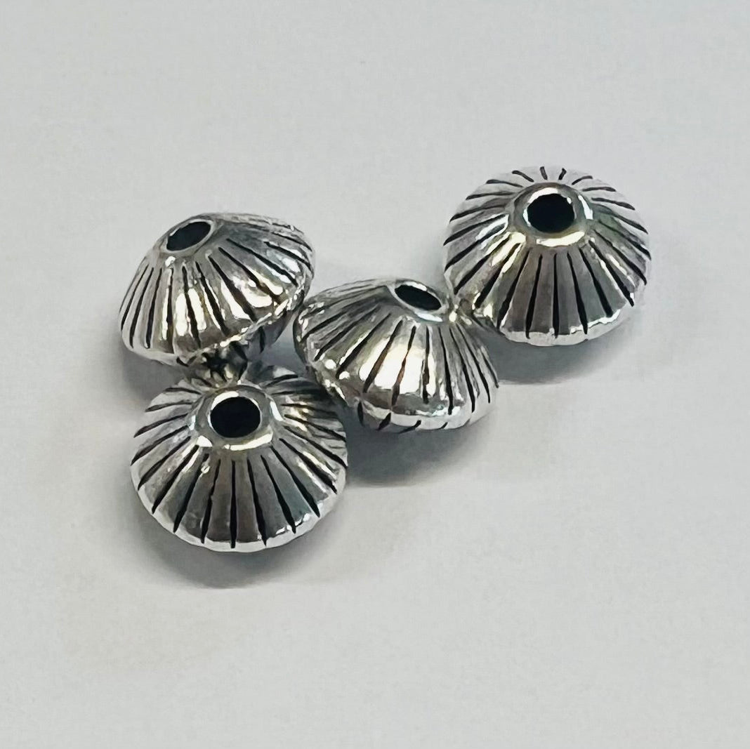 Perle Toupie de style tibétain (5 pces)