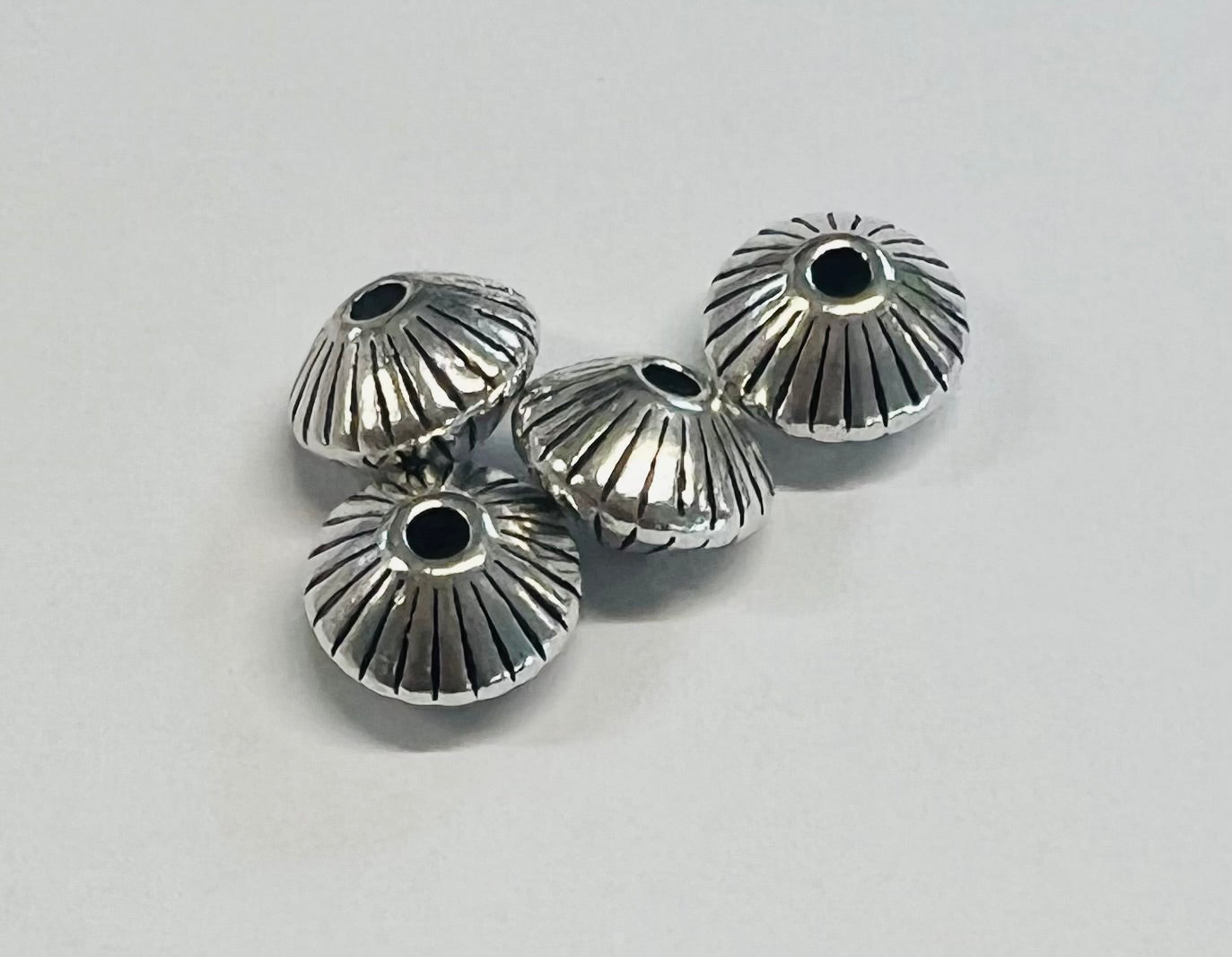 Perle Toupie de style tibétain (5 pces)