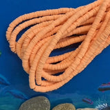 Perles Heishi - Pêche  (5 g ~100 Pces)