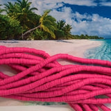 Perles Heishi  - Camélia (5 g ~100 pces)