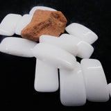 Perles porteuses blanches (5 pces)