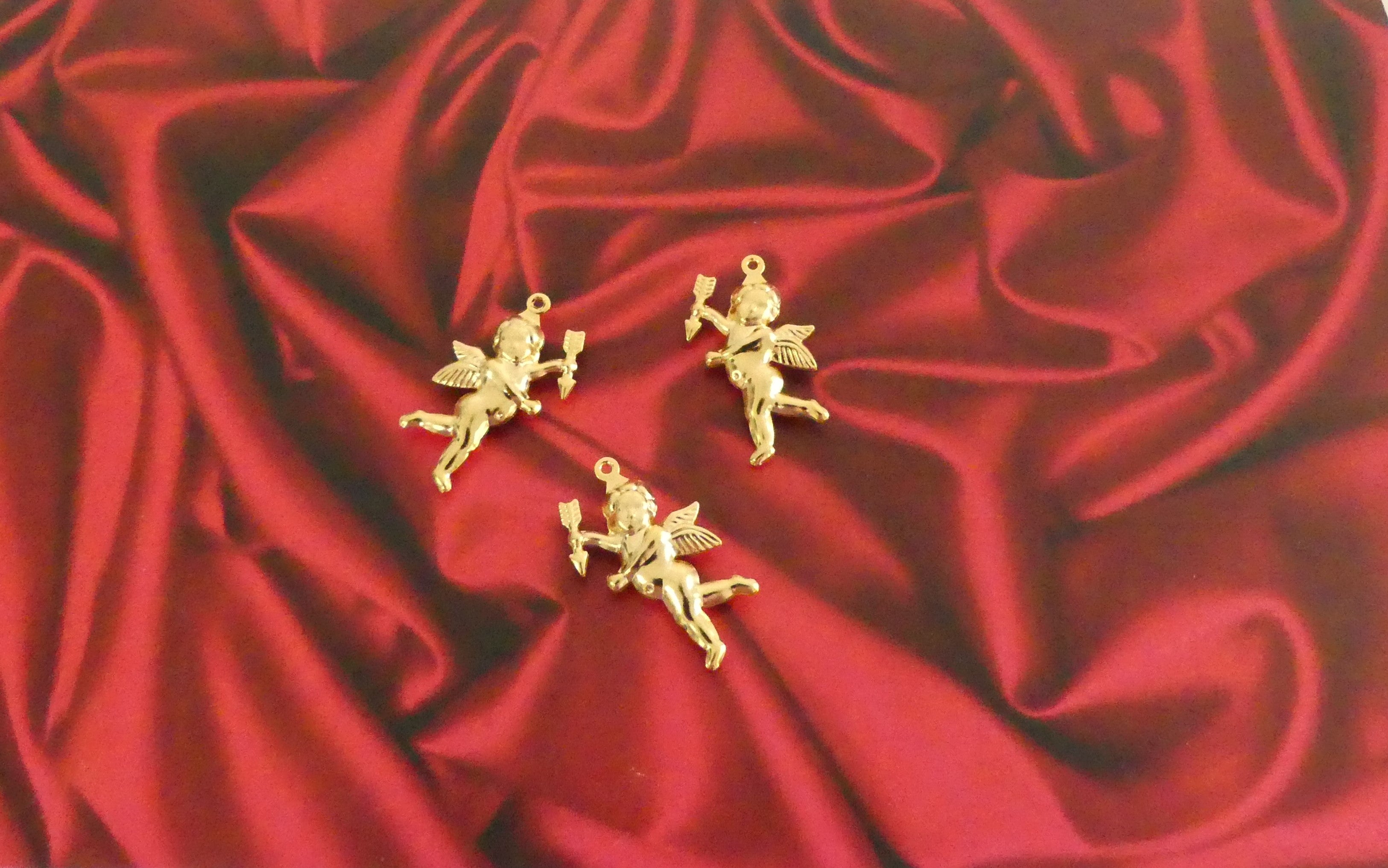 Pendentif - Acier inoxydable - Cupidon/Chérubin (1 pce)