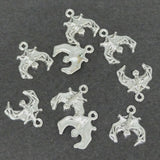 Pendentifs Halloween "Chauve-souris "style tibétain - Argent antique - 1 pièce
