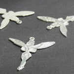 Pendentif fée Halloween. Sans plomb, sans cadmium et sans nickel - Argenté - (1 pce)