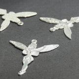 Pendentif fée Halloween. Sans plomb, sans cadmium et sans nickel - Argenté - (1 pce)