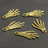 Pendentif main pour l'Halloween - Sans cadmium et sans plomb - (1 pce)