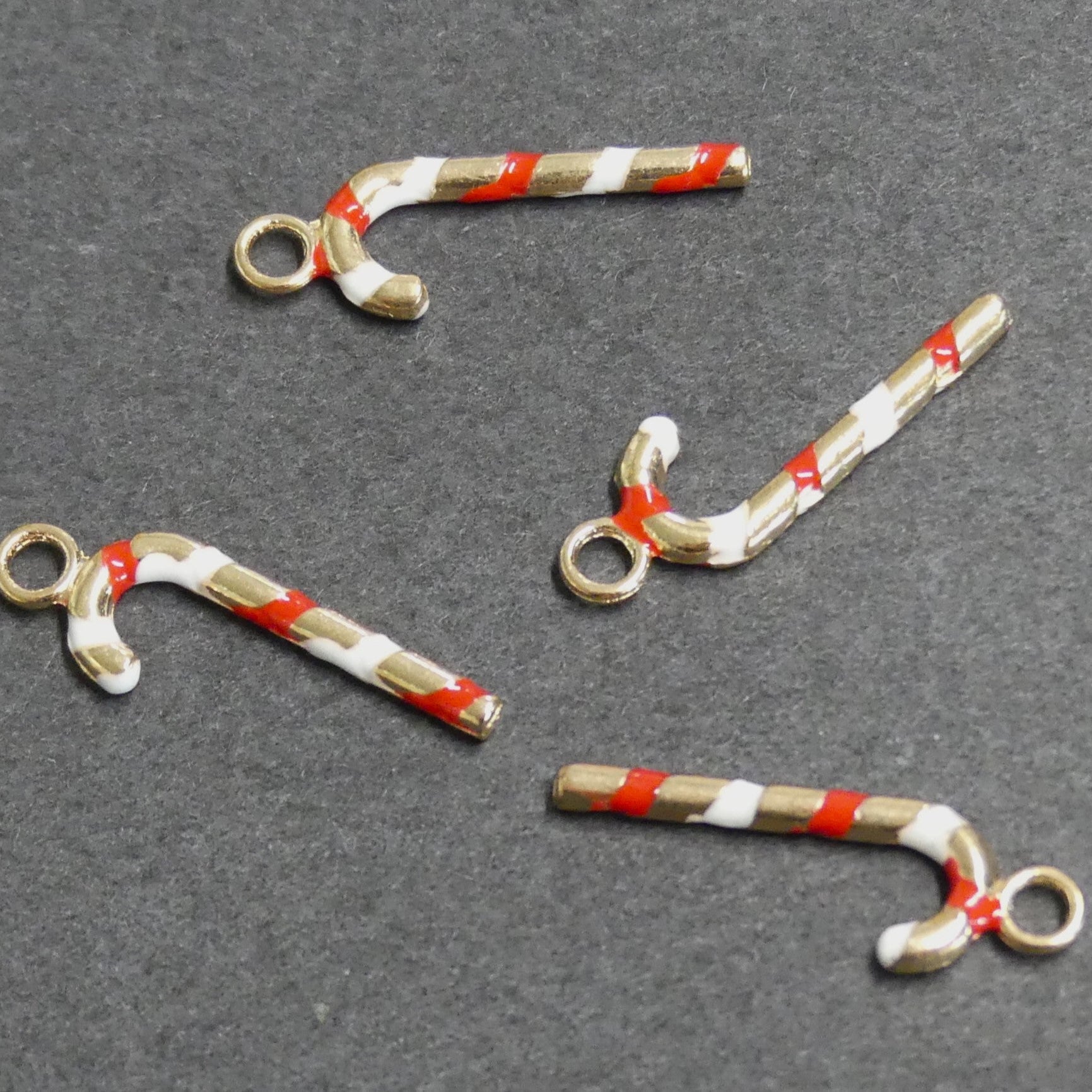 Pendentif canne à sucre en alliage émail - (1 pce)