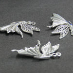 Pendentifs Halloween " Fée " en alliage - Argent antique - 1 pièce