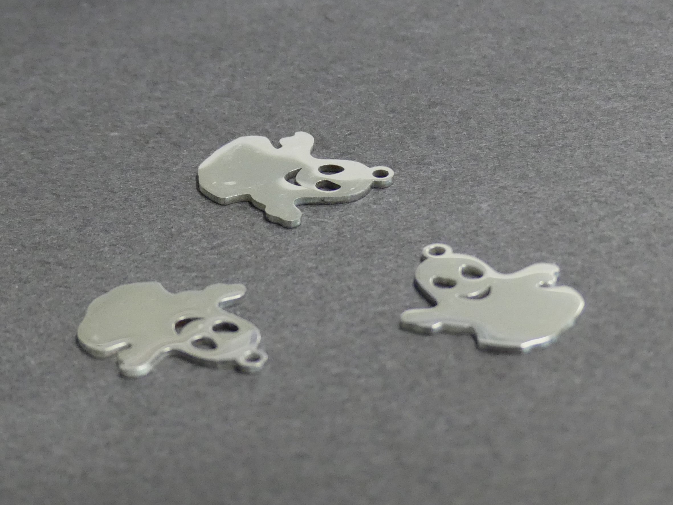 Pendentifs " Fantôme " - Argenté - 1 pièce