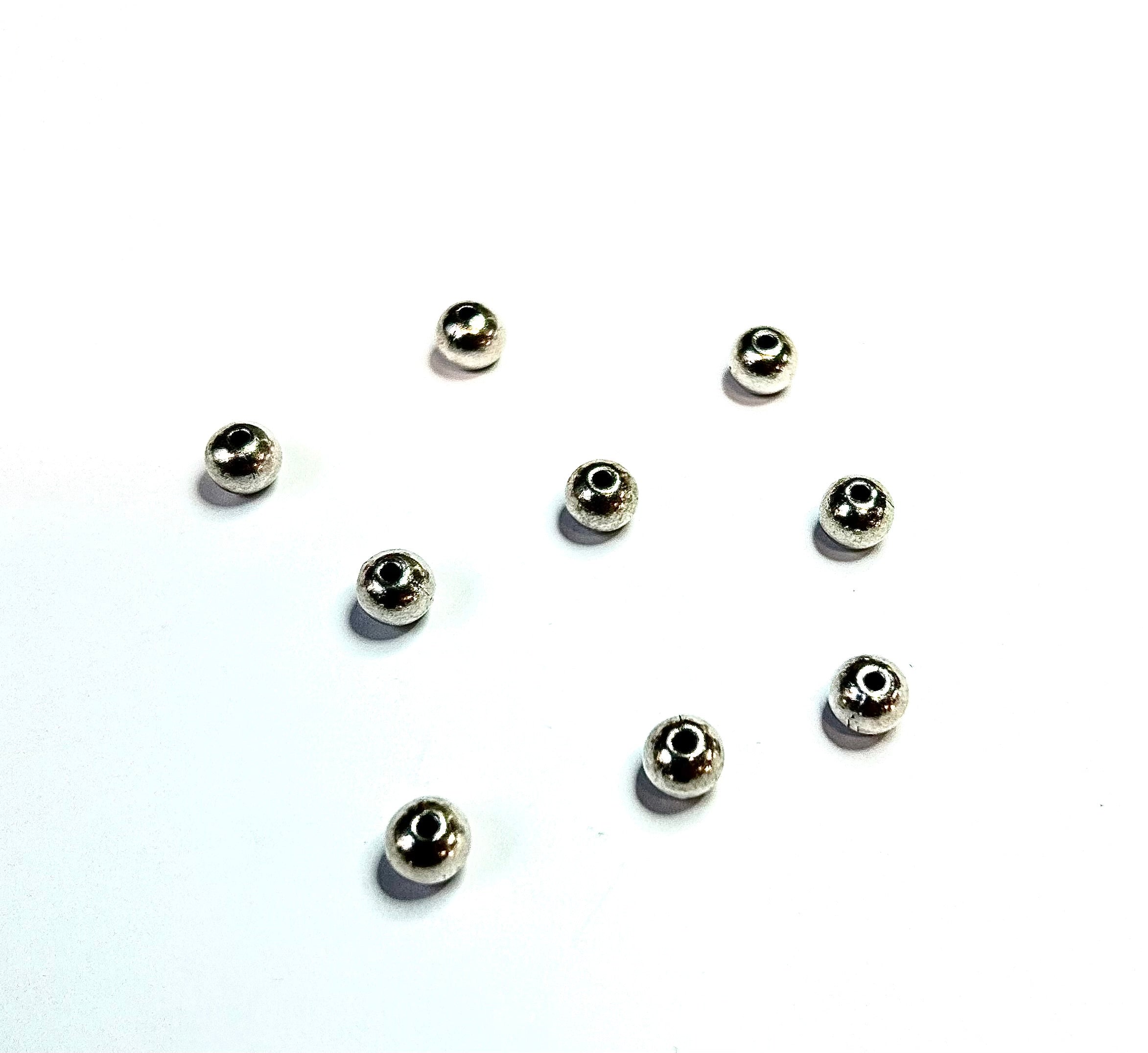 Ronde 6 - Perle style tibétain  (10 pces)