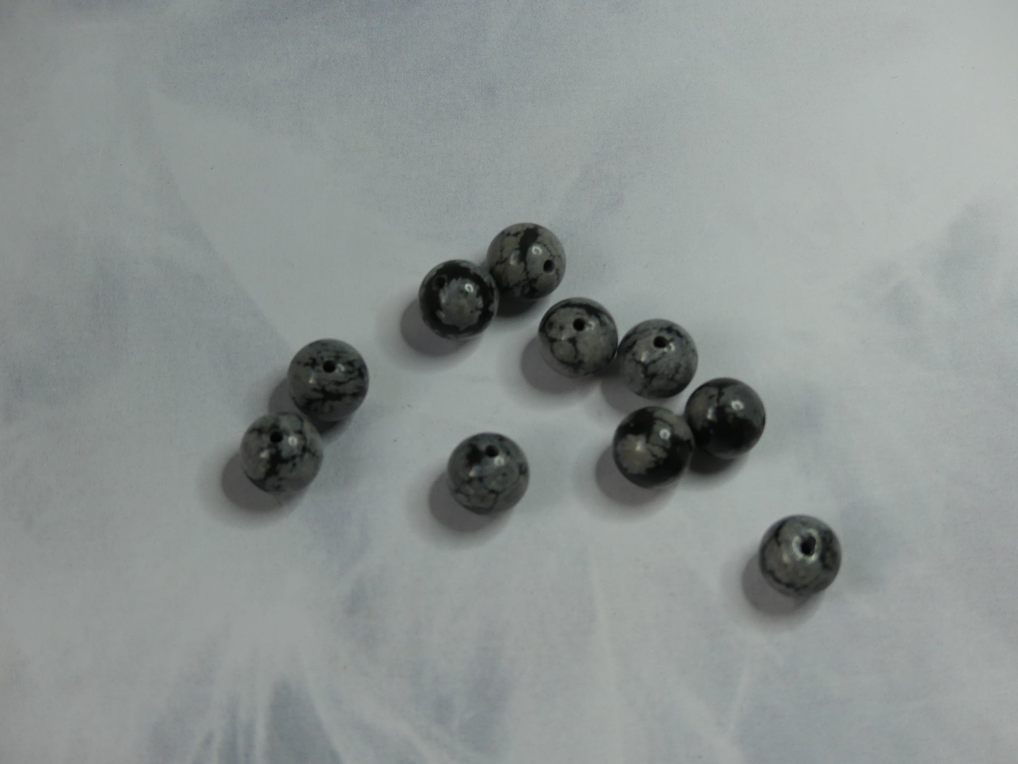Ronde 8 - Obsidienne neige (10pces)