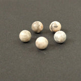 Ronde 10 - Jaspe zèbre naturel (5 pces)