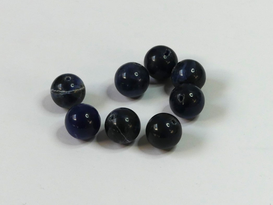 Ronde 10 - Sodalite Naturelle (5Pces)