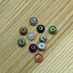 Perle en pierre gemme naturelle -  taillée en  rondelle - 10 pièces