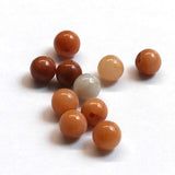 Ronde 6 - Aventurine rose naturelle - (10 pces)