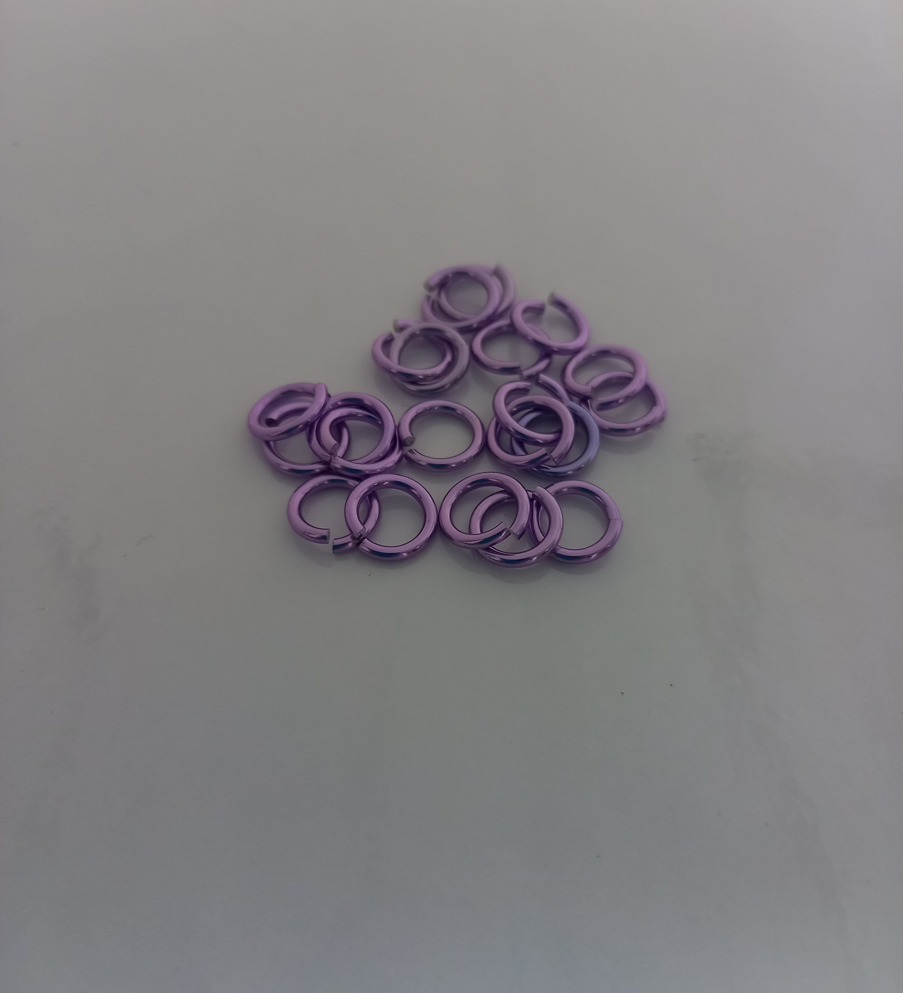 Anneau 16G / 1 cm - Lavende (20 pces)