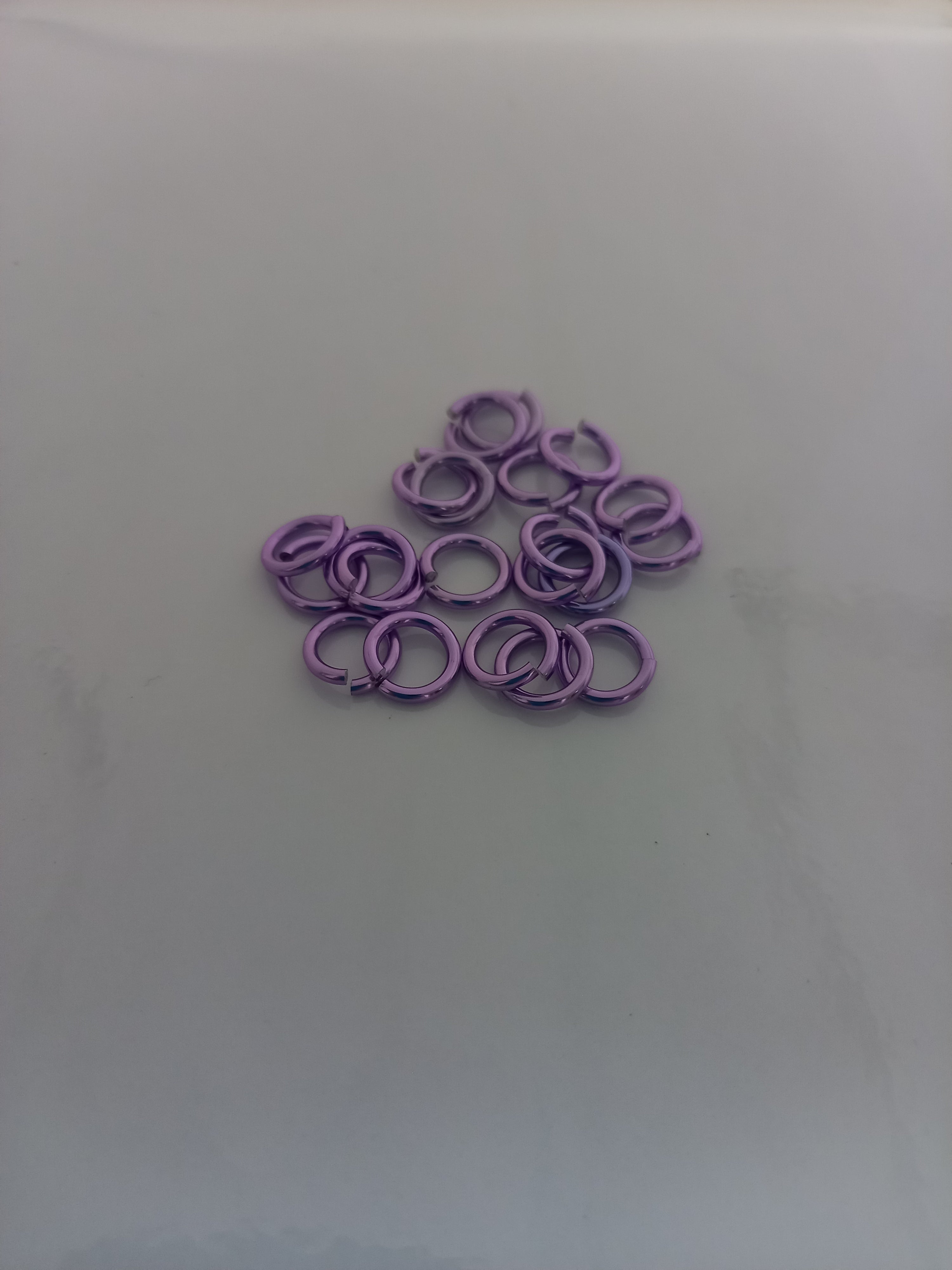 Anneau 16G / 1 cm - Lavende (20 pces)