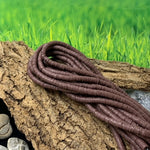 Perles Heishi - Marron (5 g ~100 pces)