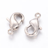 Fermoirs mousquetons - Argenté (1 pce)