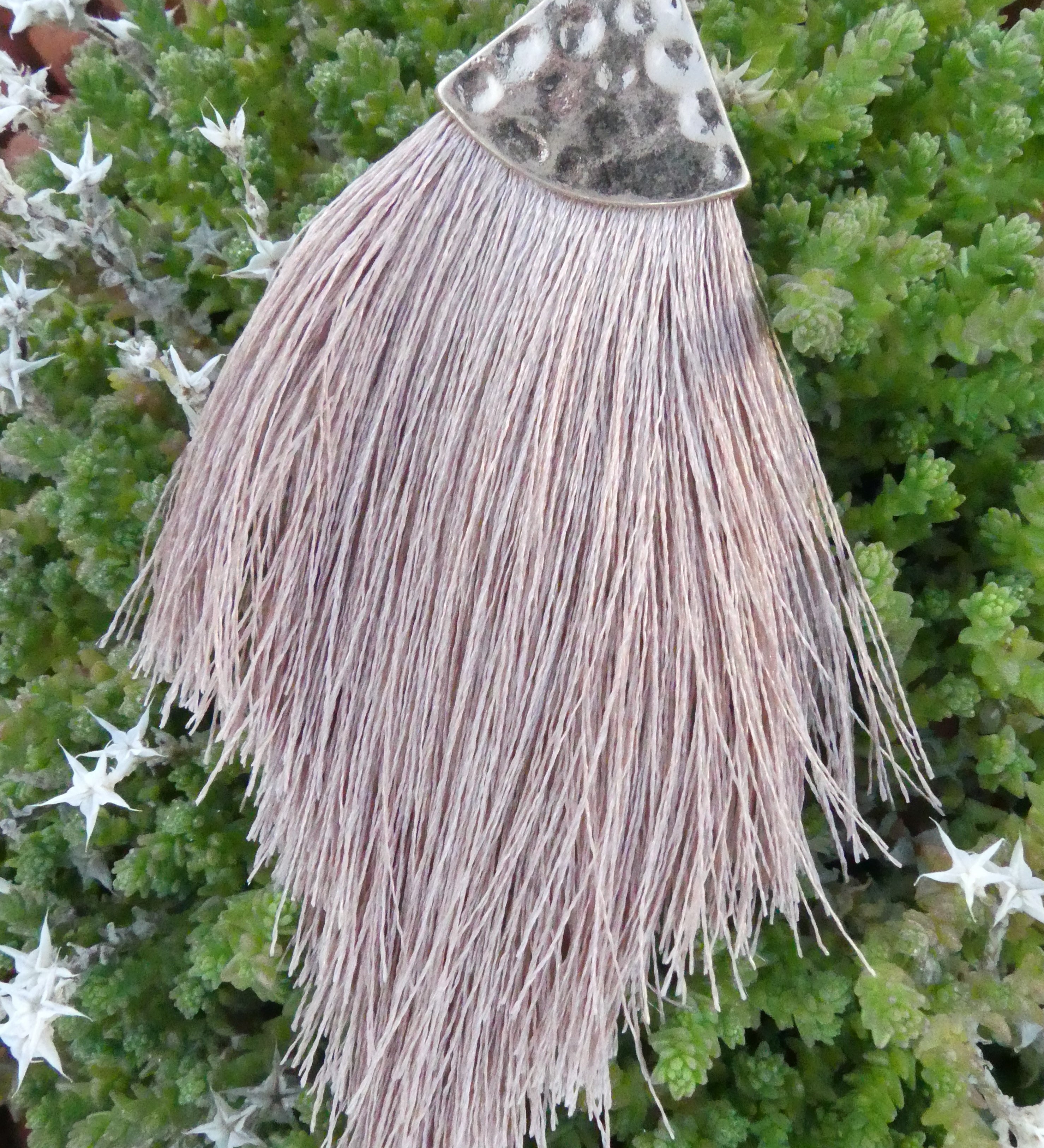 Pendant - Pompon Bois Beige (1 pce) 