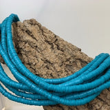 Perles Heishi -  Steelblue (5 g ~100 Pces)