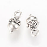 Charms - "Pompon"- Argent antique (1pce)