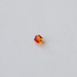 Bicone 4 - Opale de feu (25 pces)