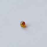 Bicone 4 - Opale de feu Satin (25 pces)