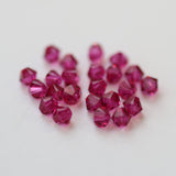 Bicone 4 - Fuchsia (25 pces)