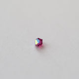 Bicone 4 - Fuchsia AB (25 pces)