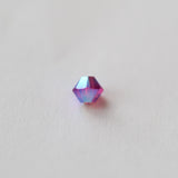 Bicone 4 - Fuchsia AB2x (25 pces)