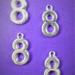Charms - Chiffre "8" (1 pce)