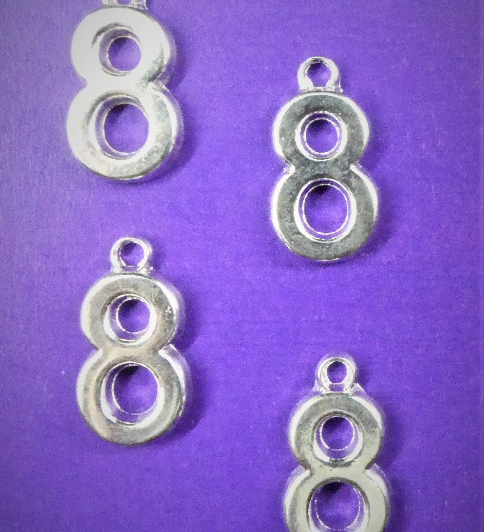 Charms - Chiffre "8" (1 pce)