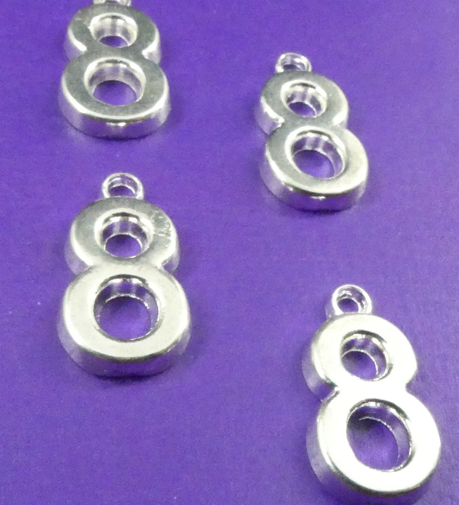 Charms - Chiffre "8" (1 pce)