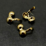 Cache Noeud 3 - Plaqué or avec crochet (10 pces)