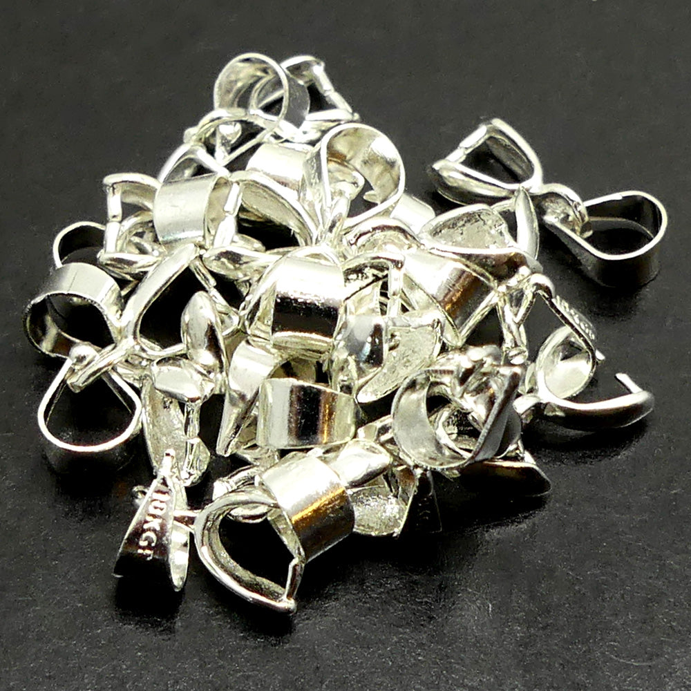 Pendentif - Accroche Silver 12 mm (1 pce)