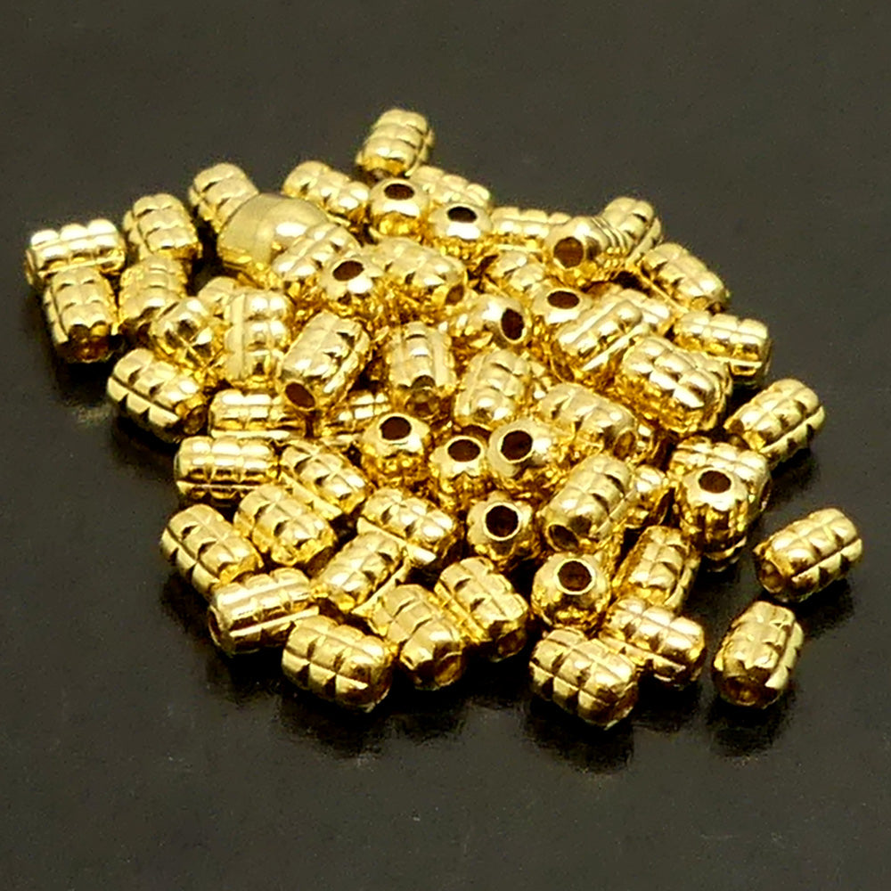 Petit séparateur strié Or (10 pces)