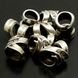 Perle à Glisser - Ruban Love en métal