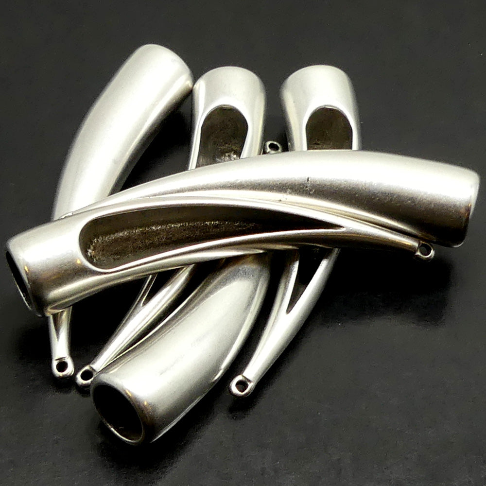 Calotte - Corne droite en métal (1 pce)