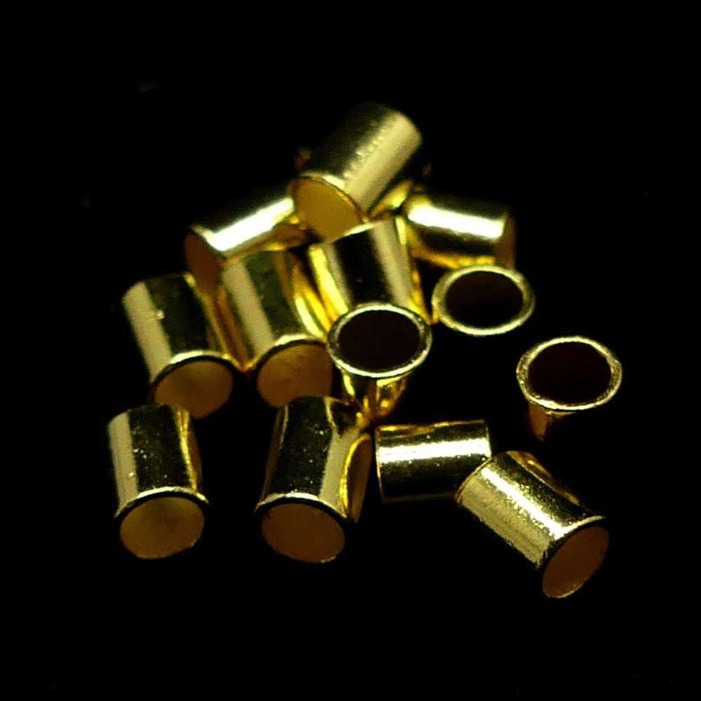 Tube à écraser - Doré 2 mm