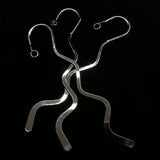 Marque-page ondulé argenté