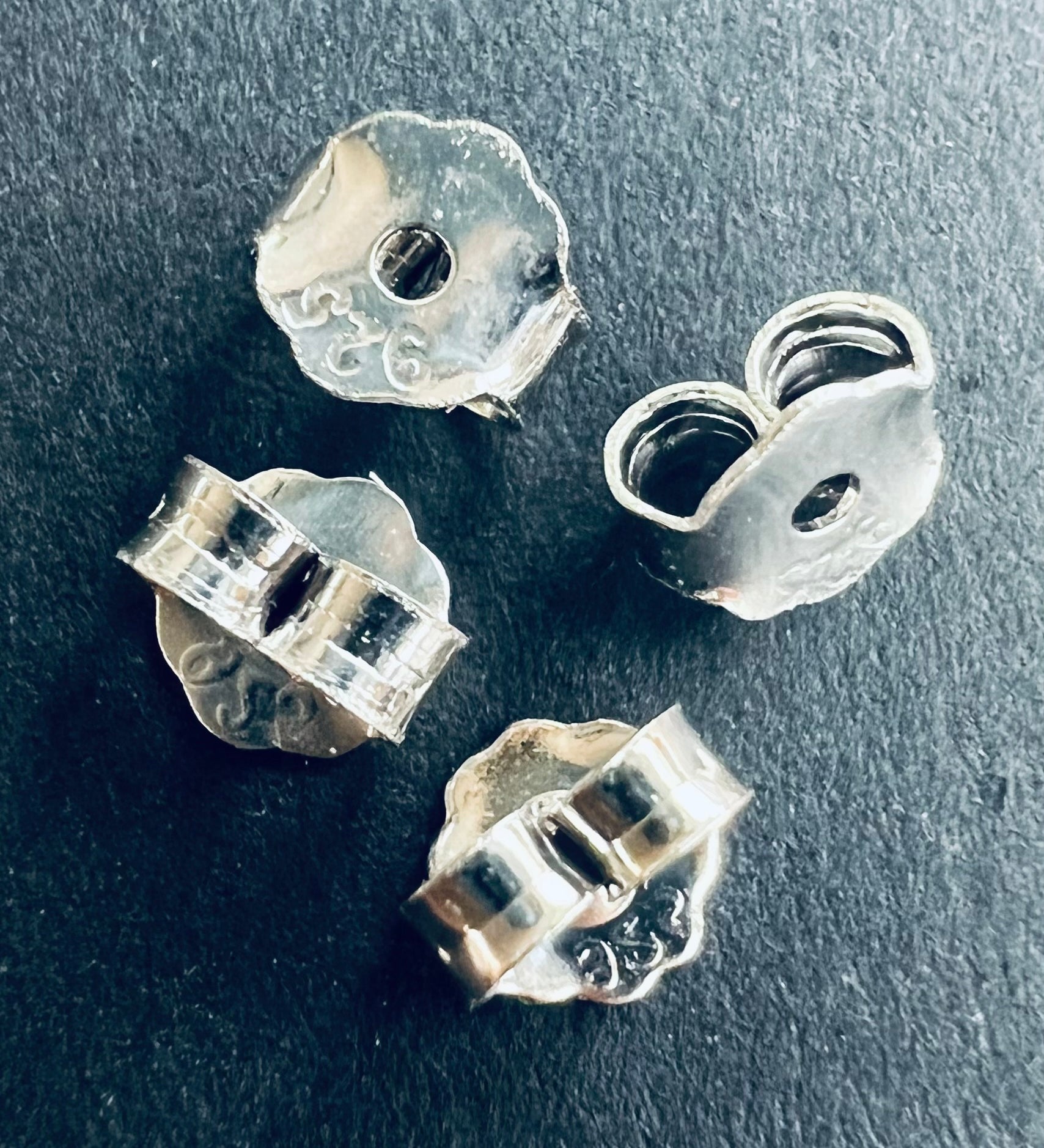 Noix d'oreille en Argent sterling (par paire)