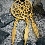 Pendentif - Attrape-rêve Or mat (1 pce)