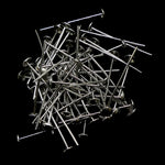 Clou en argent sterling 25 mm (par paire)