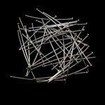 Clou en argent sterling 11.5 mm (2 pces)