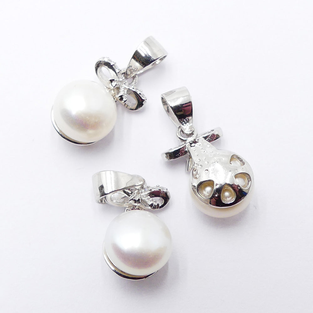 Pendentif - Argent Sterling avec Perle d'eau douce (1 pce)