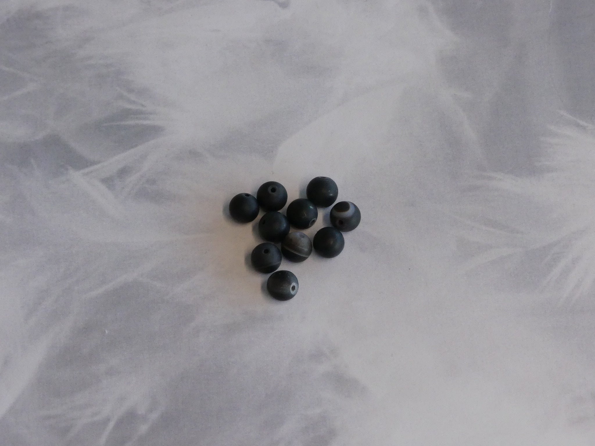 Ronde 8 - Agate rayée grade A  (10pces)