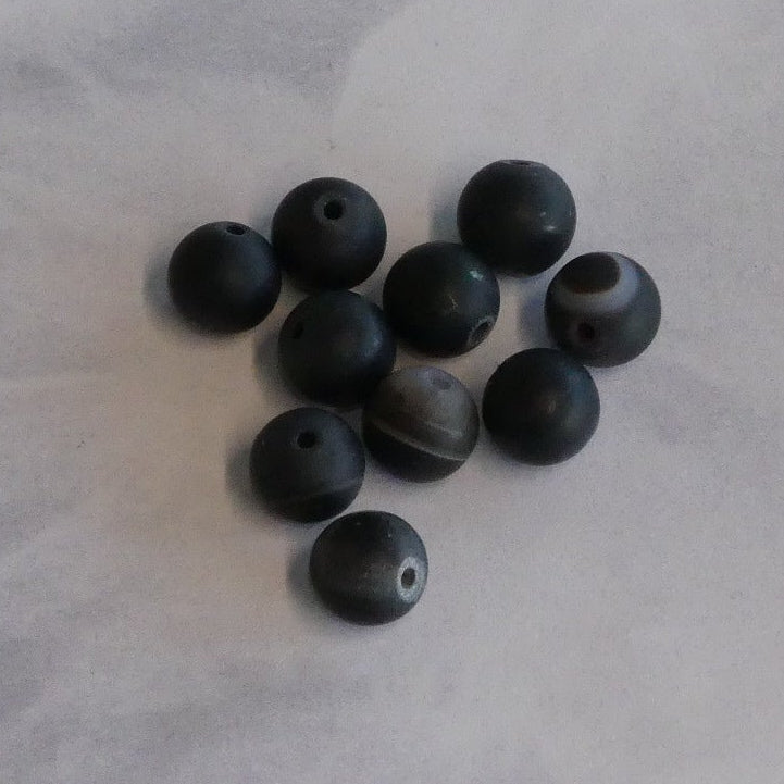 Ronde 8 - Agate rayée grade A  (10pces)