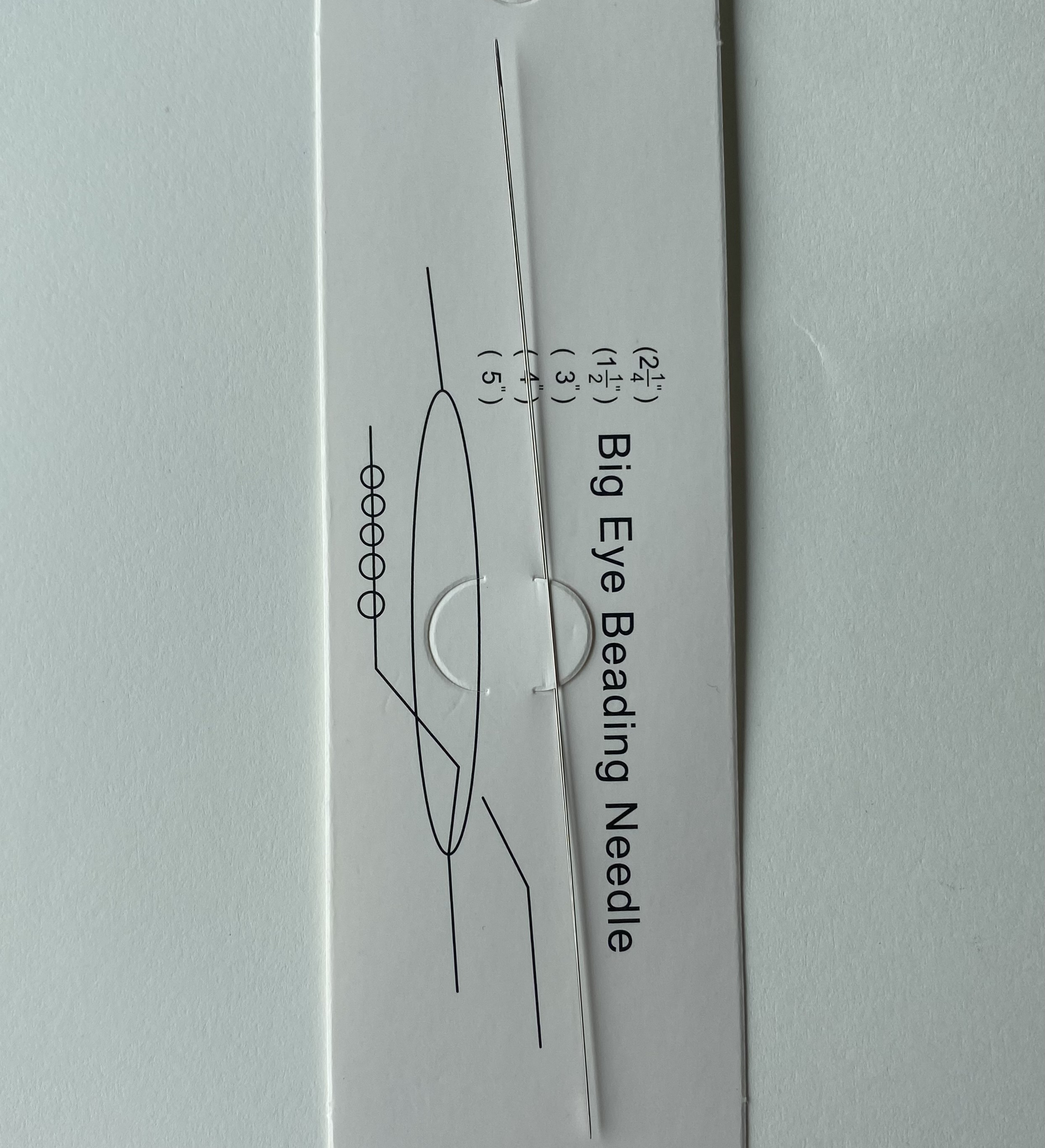 Aiguille Gros œil (1 pces)